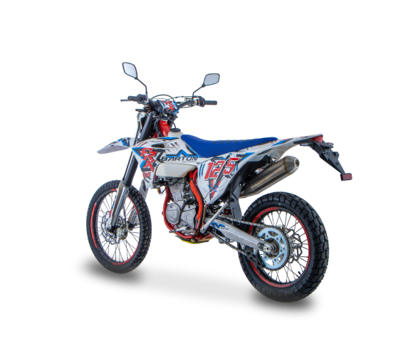 Enduro Barton FRX 125 – homologacja drogowa, kat. B